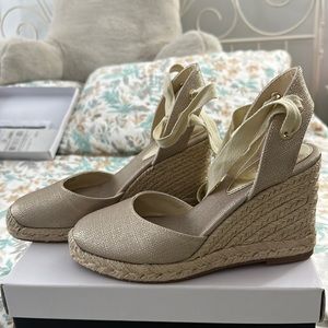 Nice west high heel espadrilles